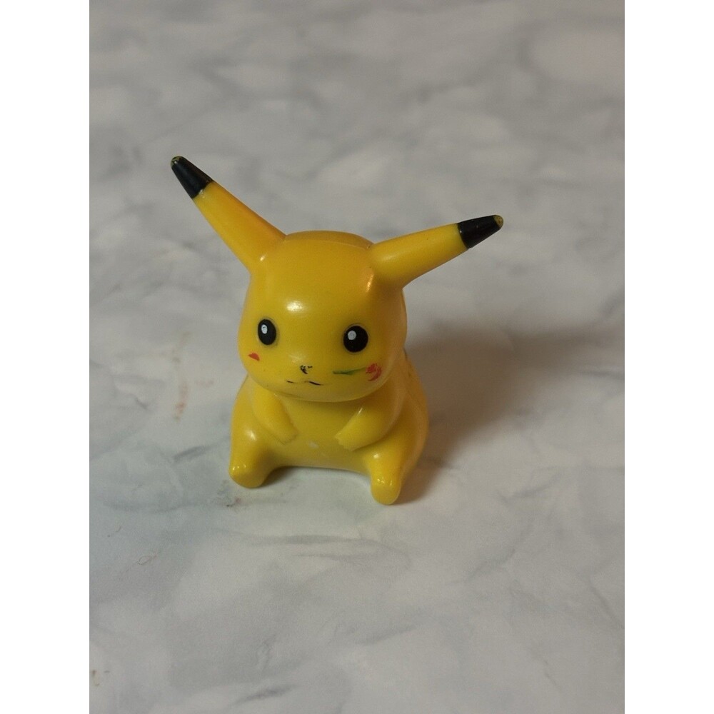Vintage Pokemon Sliders Pikachu Figure 1999 Hasbro OddzOn Roller Missing Base
